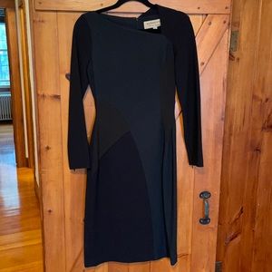 Burberry dress- black with different textures